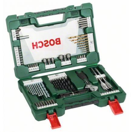Caixa de Brocas e Pontas BOSCH V-Line 2607017309 (83 Peças)
