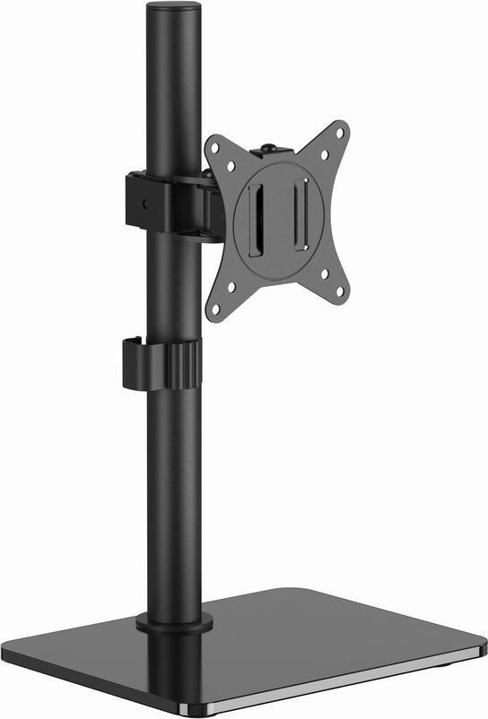 Suporte de Monitor de Secretária GEMBIRD MS-D1ST-03 (75 x 75 mm - 100 x 100 mm - 100 x 100 mm - 75 x 75 mm - Preto)