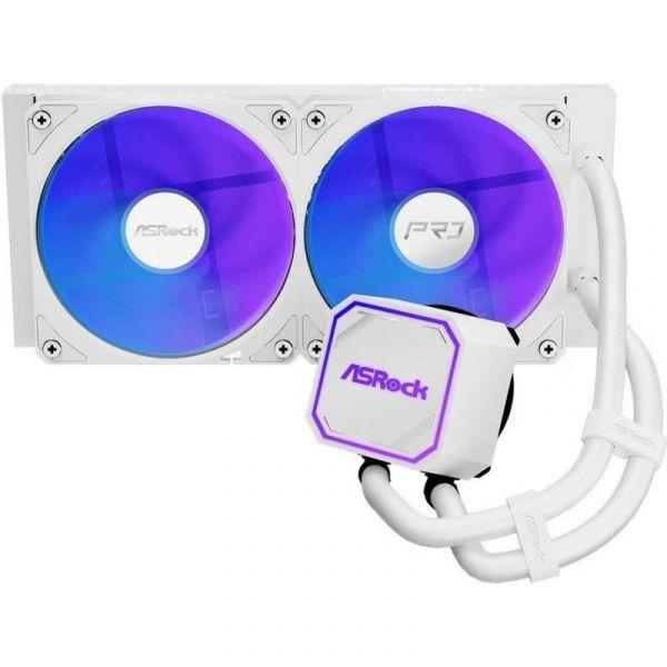 Sistema de Arrefecimento Líquido ASROCK Pro White 240 ARGB (Branco) — miniatura 2