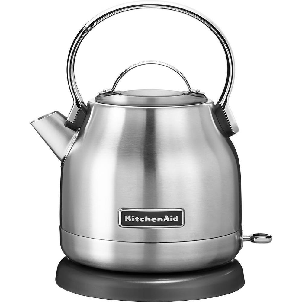 Chaleira Elétrica KITCHENAID 5KEK1222ESX (2200 W - 1,25 l - Preto/Inox)