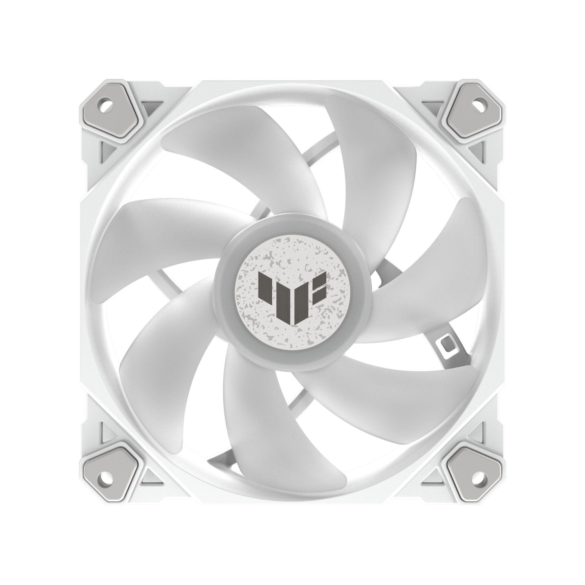 Kit de Ventoinhas ASUS TUF Gaming TF120 ARGB (Branco), miniatura 8