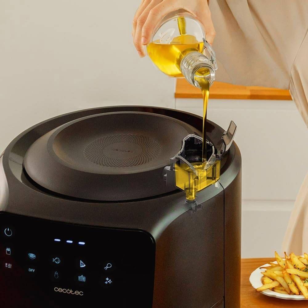 Fritadeira sem Óleo CECOTEC Cecofry Rain Pack (1550 W - 200 °C - 70 °C - Preto), miniatura 4