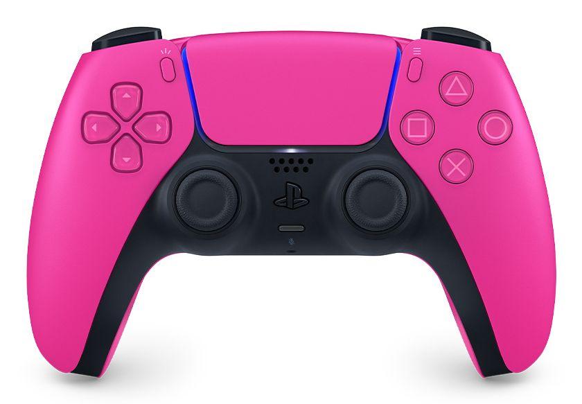Comando SONY DualSense V3 1000050266 (Com fios e sem fios - Bluetooth/USB - Rosa)