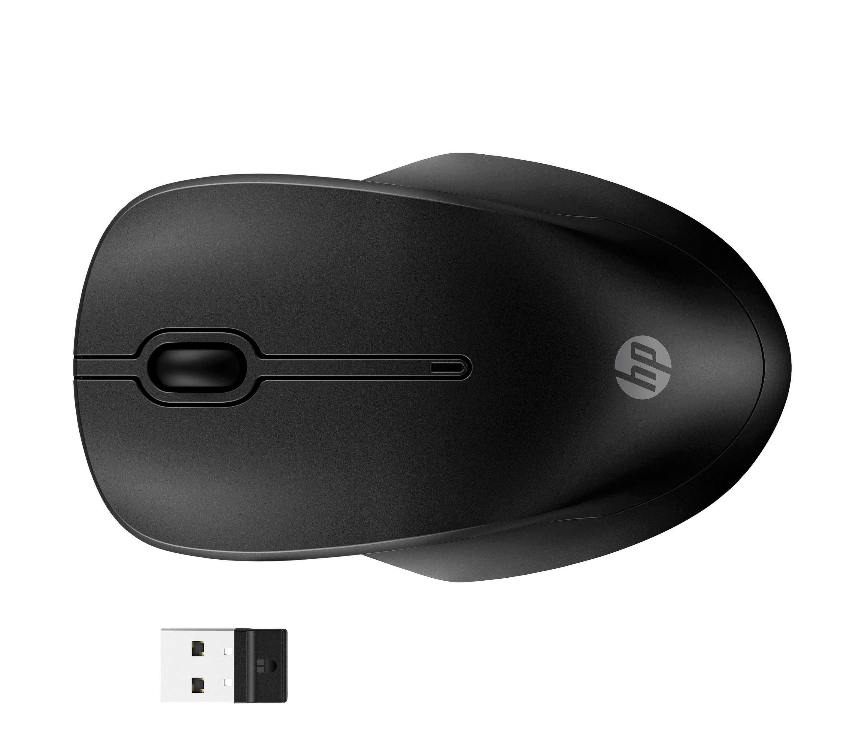 Rato HP 255 (Ambidestro - 1600 DPI - Ótico - Preto) — miniatura 2