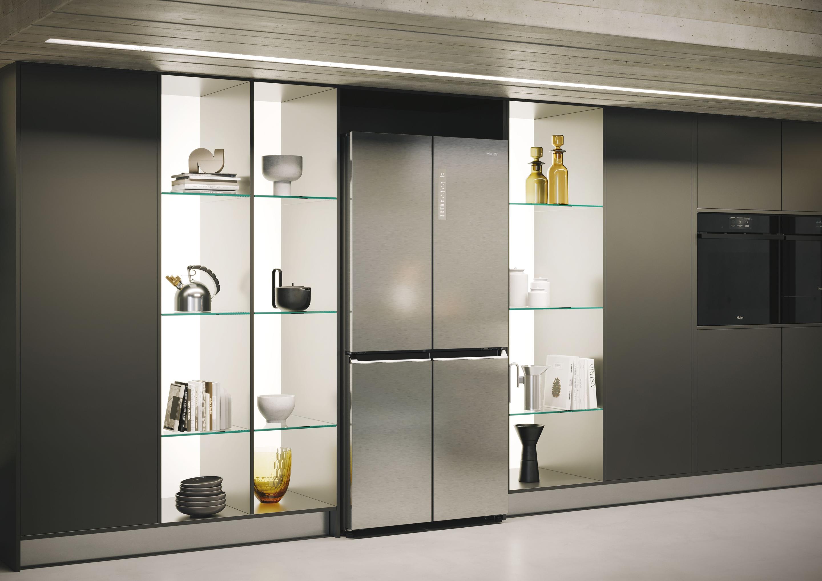 Frigorífico Americano Independente HAIER HCR7818DNMM (467 L - hOn - 181,5x83,3x65 cm - Inox), miniatura 14