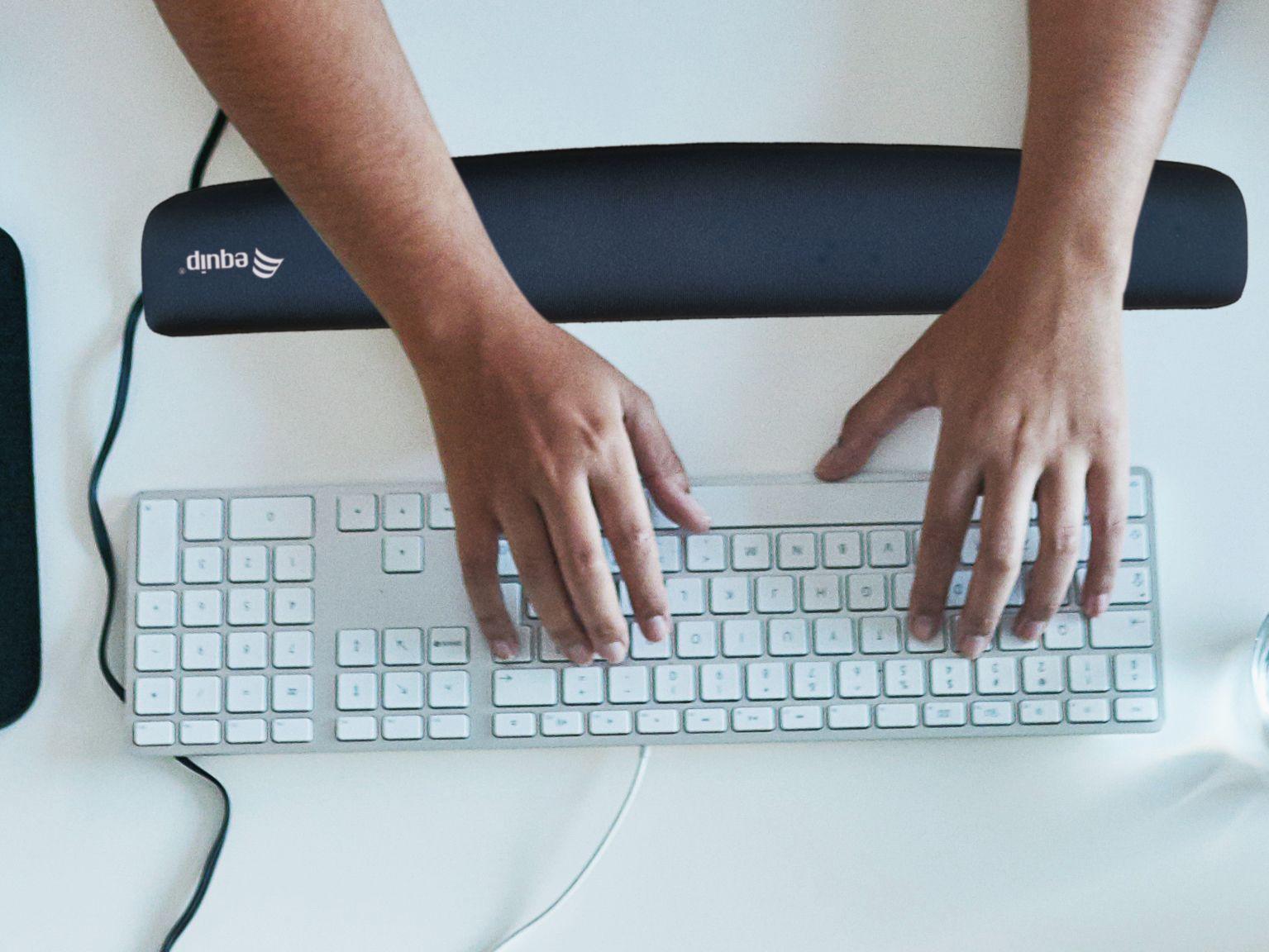 Apoio de Pulsos para Teclado EQUIP (Preto) — miniatura 3