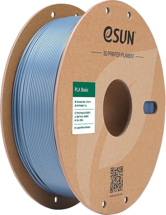 Filamento PLA eSUN BASIC 1,75 mm (Cinzento Claro)