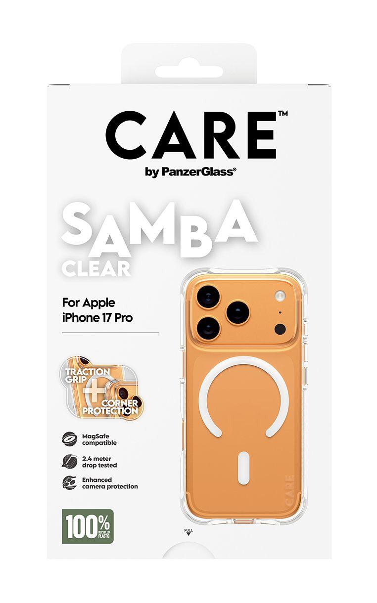 Capa PANZERGLASS CARE Samba MagSafe para iPhone 17 Pro (Apple - Transparente), miniatura 3