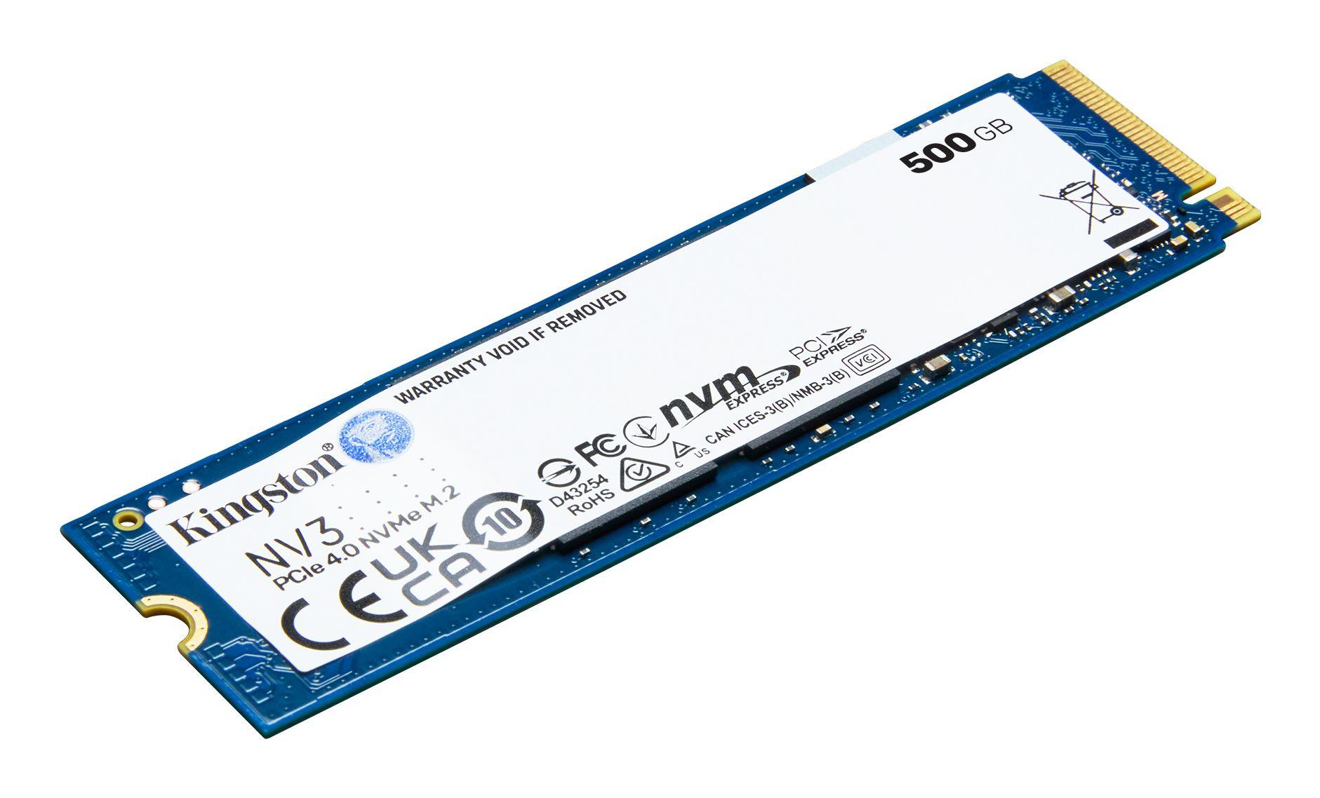 SSD KINGSTON NV3 SNV3S/500G (500 GB - M.2 2280 - PCI Express 4.0 NVMe)