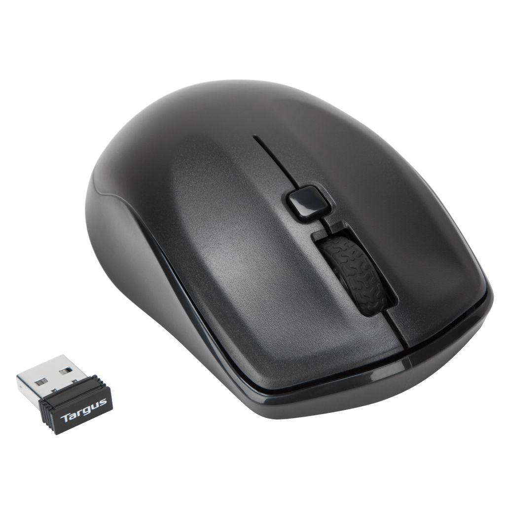 Conjunto de Teclado e Rato TARGUS AKM610ES (Espanhol - Tamanho completo - RF Wireless - Preto), miniatura 3