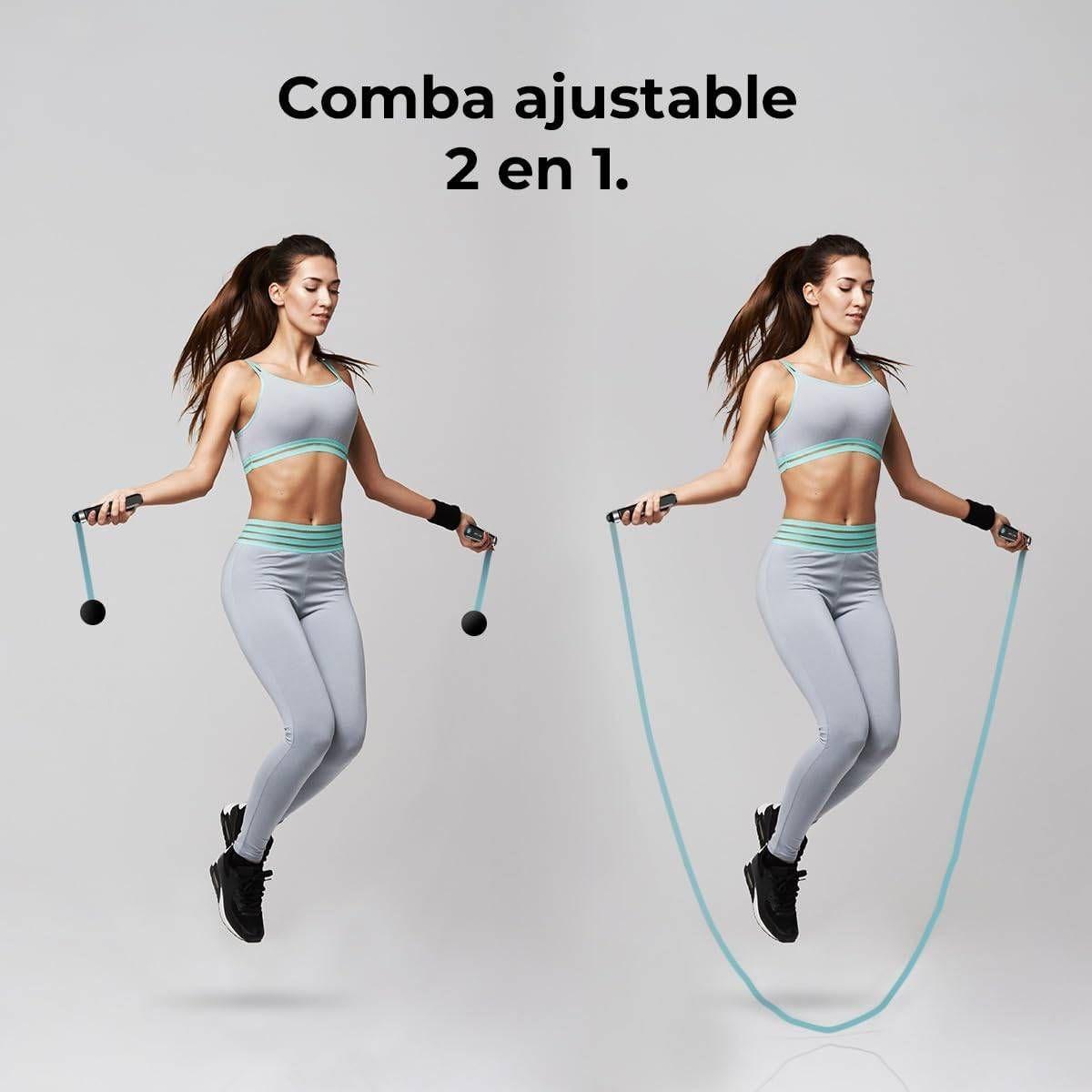 Corda de Saltar Inteligente CECOTEC DrumFit SmartComba 3000 Connected (Policloreto de vinil - Preto e Azul) — miniatura 3