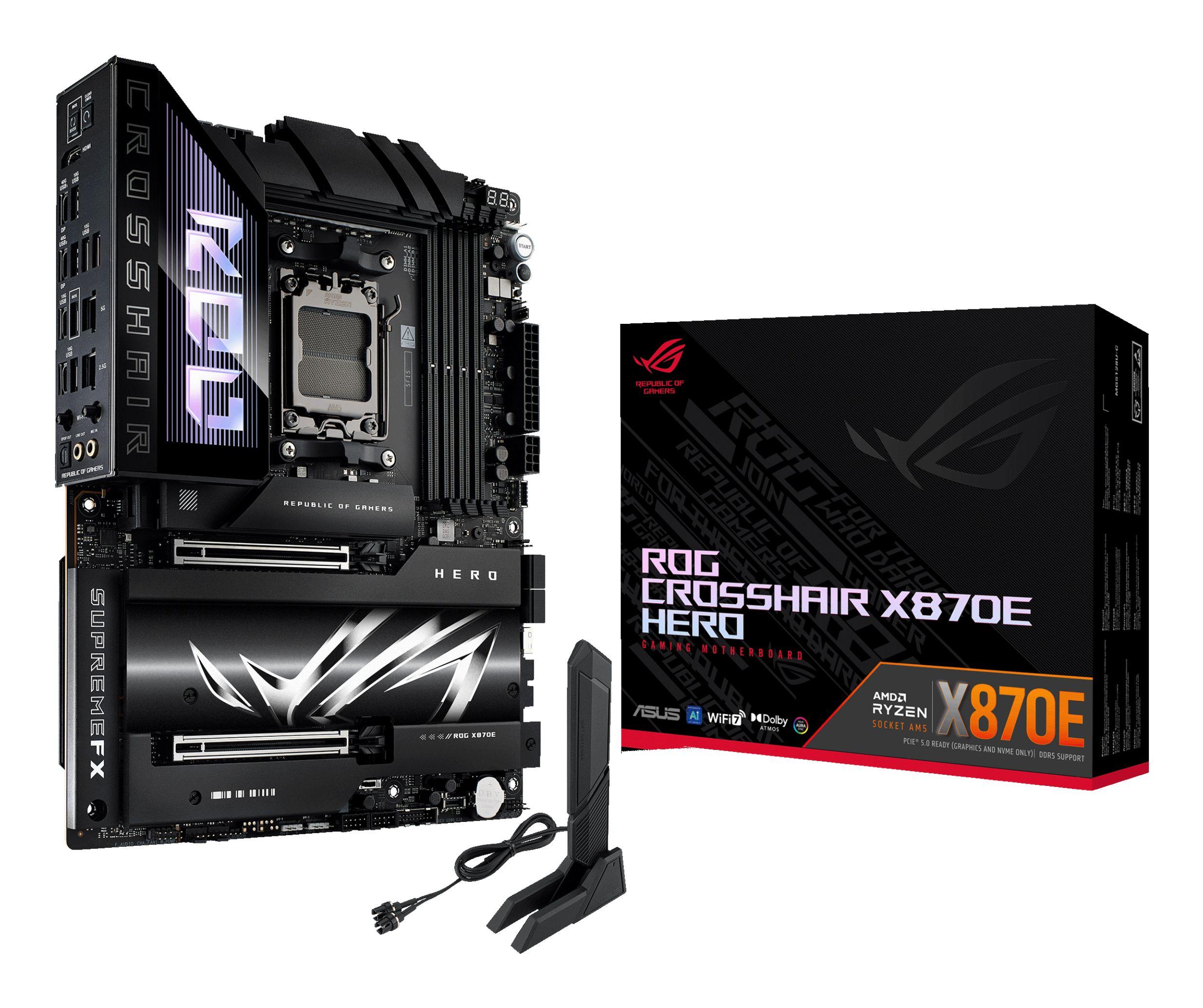 Motherboard ASUS ROG Crosshair X870E Hero (AM5 - ATX - PC)