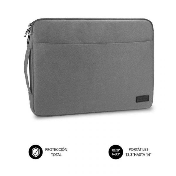 Capa para Portátil SUBBLIM Urban (Poliéster - Altura 24,5 cm - Preto), miniatura 2