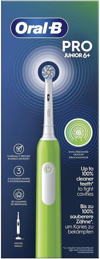 Escova de Dentes Elétrica ORAL-B Pro Junior 6+ (Verde) — miniatura 2