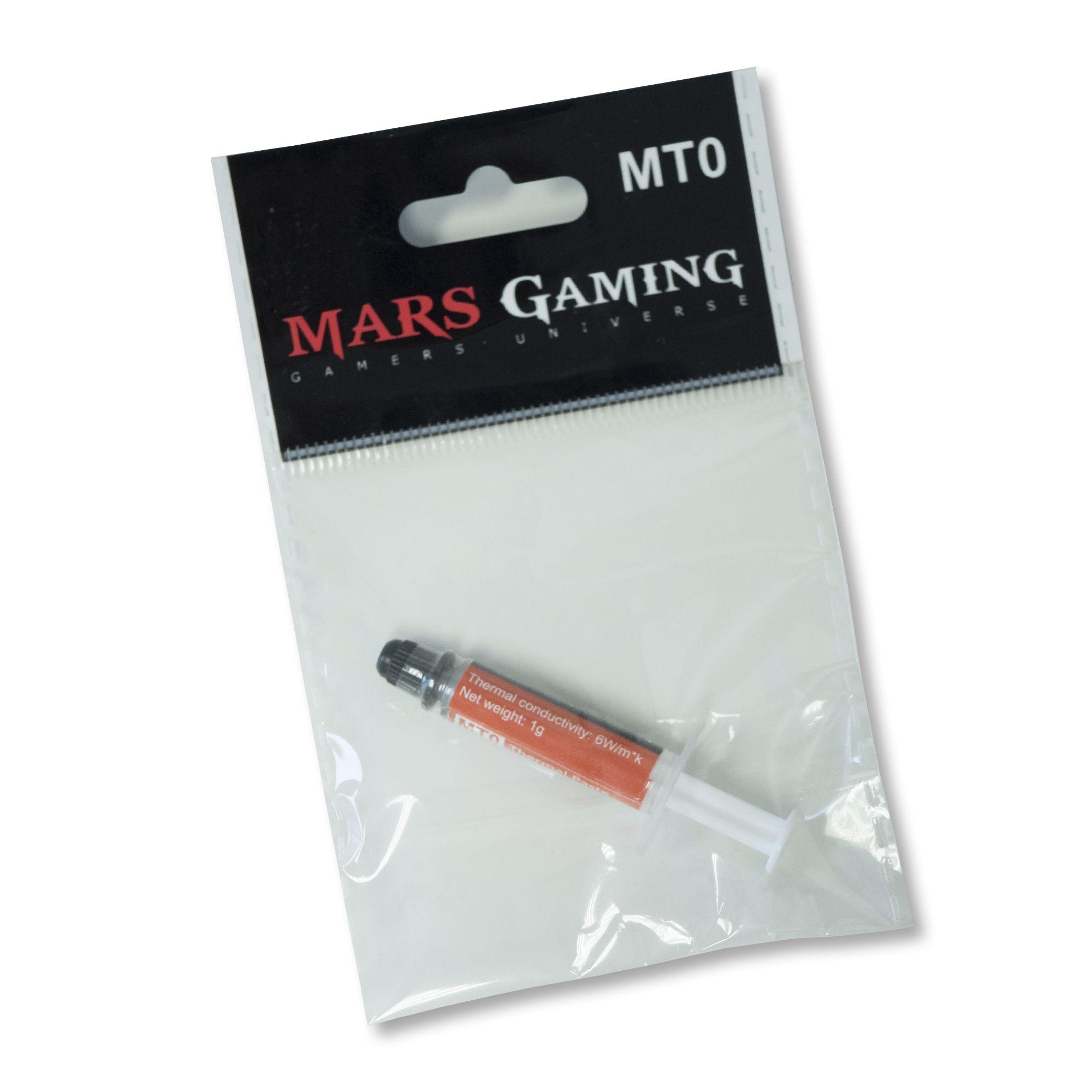 Pasta Térmica MARS GAMING MT0 (6 W/m·K - 3,25 g/cm³ - Cinzento) — miniatura 3