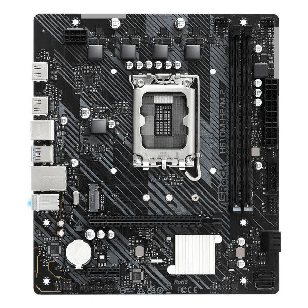 Motherboard ASROCK H610M-H2/M.2 (LGA 1700 - Micro ATX - Duplo canal - Multicor), miniatura 3
