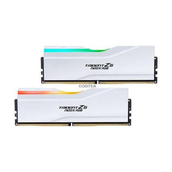Memória RAM G.SKILL Trident Z5 NEO X RGB F5-6000A3636F16GX2-TZ5NXRW (6000 MHz - 32 GB - DIMM)