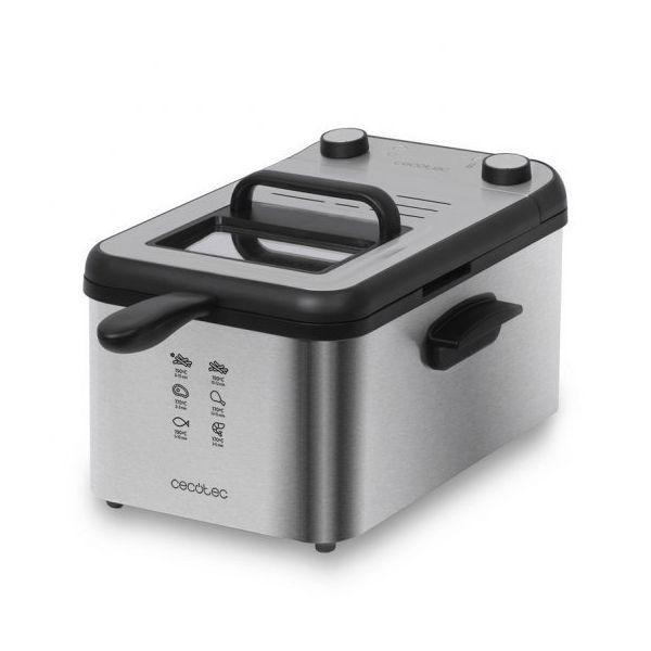 Fritadeira a Óleo CECOTEC CleanFry Infinity 3000 (2400 W - 190 °C - Rotativo - Inox) — miniatura 2