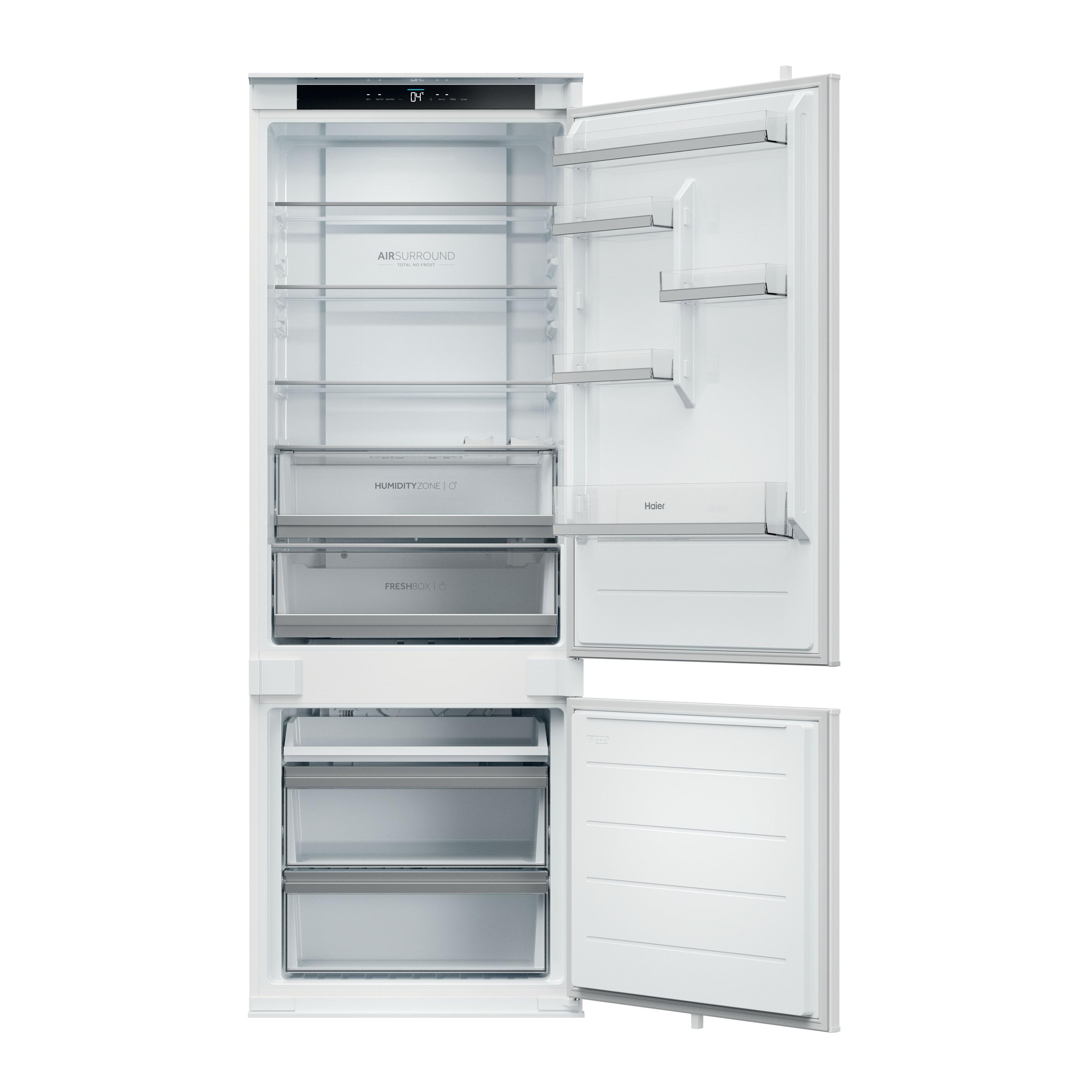 Frigorífico Combinado Encastre HAIER ID Titanium 2 HBQW5719E (382 l - hOn - 193,5x69x55 cm - Branco), miniatura 2