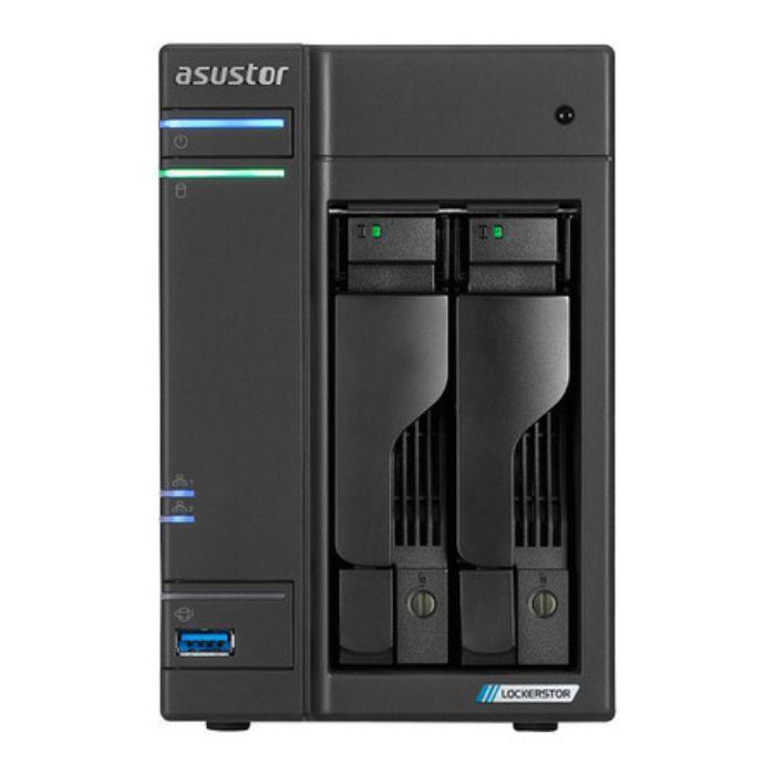 NAS ASUSTOR AS6702T (M.2, SATA - 4 GB - 2 baias - Preto) — miniatura 2