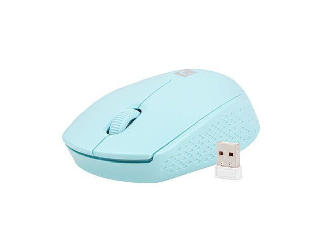 Rato NATEC STORK (Ambidestro - 1600 DPI - Ótico - Azul Claro)