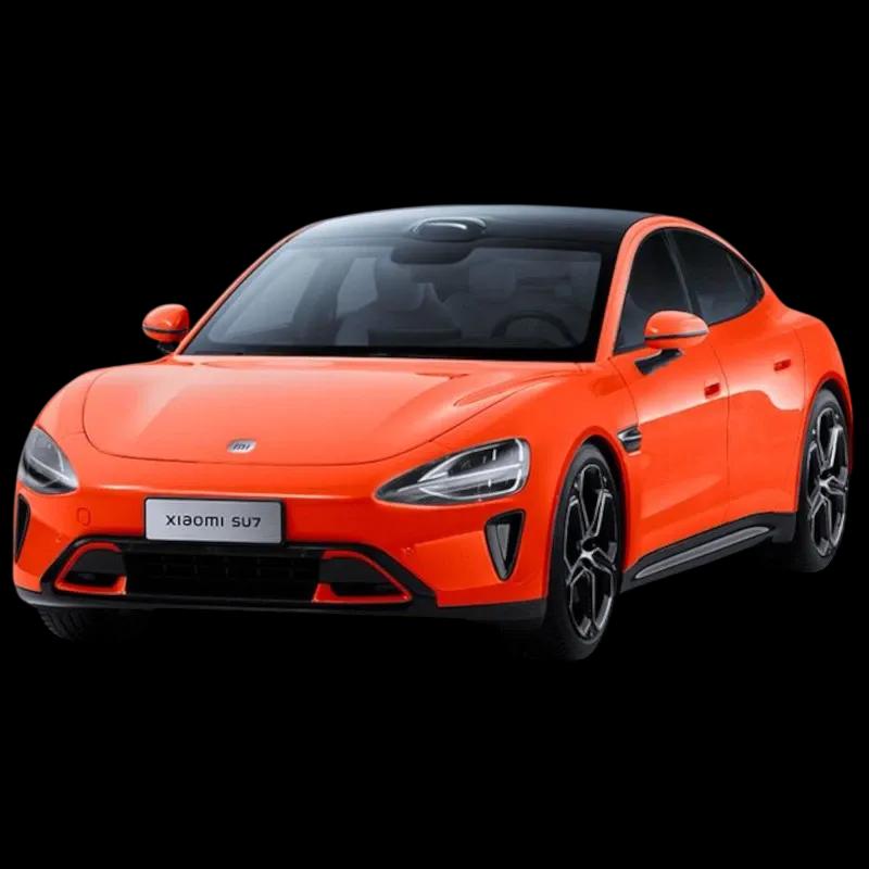 Carro Modelo XIAOMI SU7 (15 anos - Laranja Lava)