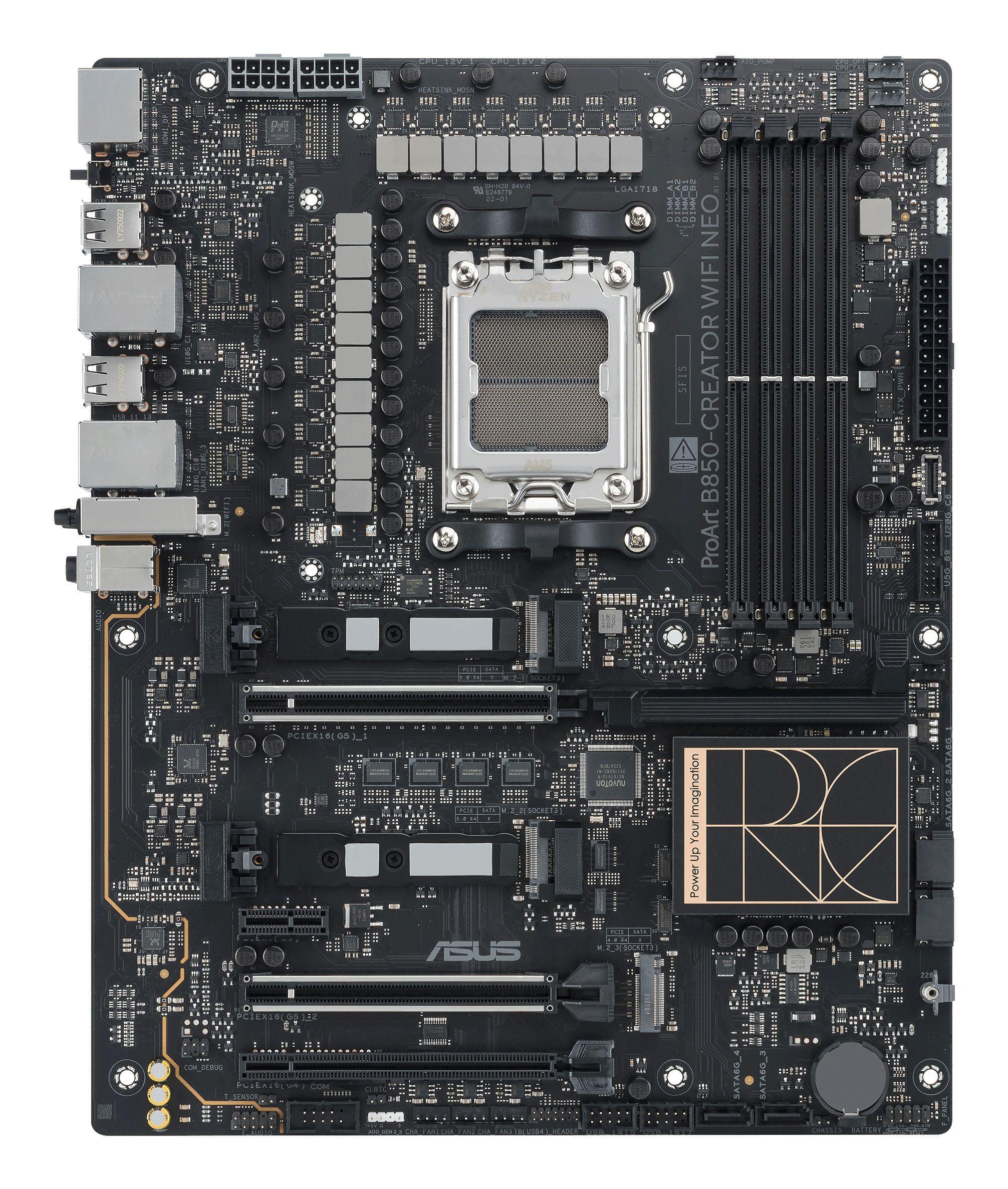 Motherboard ASUS ProArt B850-Creator WiFi Neo (AM5 - ATX - Duplo canal - Preto), miniatura 10