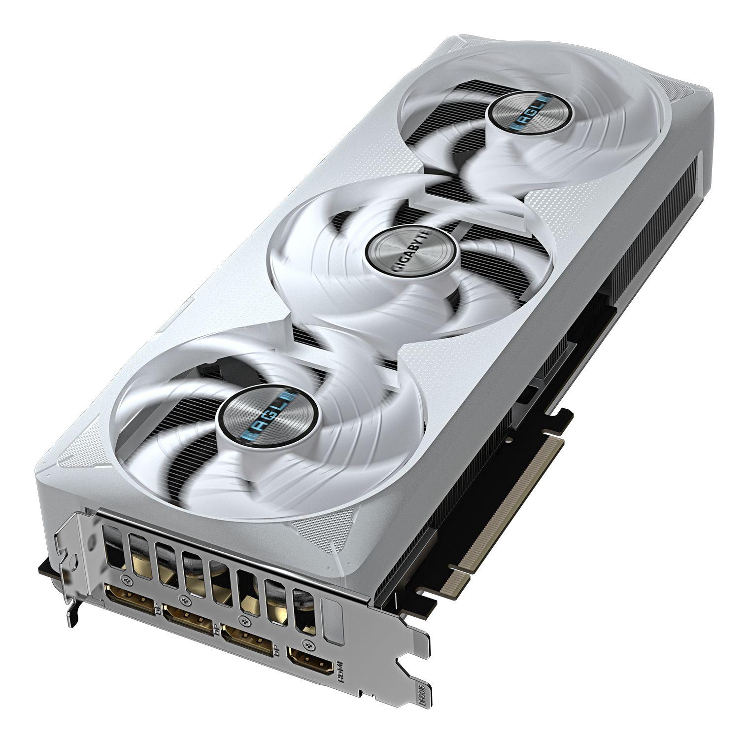 Placa Gráfica GIGABYTE GeForce RTX 5070 Ti EAGLE OC ICE SFF 16G (GeForce RTX 5070 Ti - 30000 MHz - 16 GB - Branco) — miniatura 4