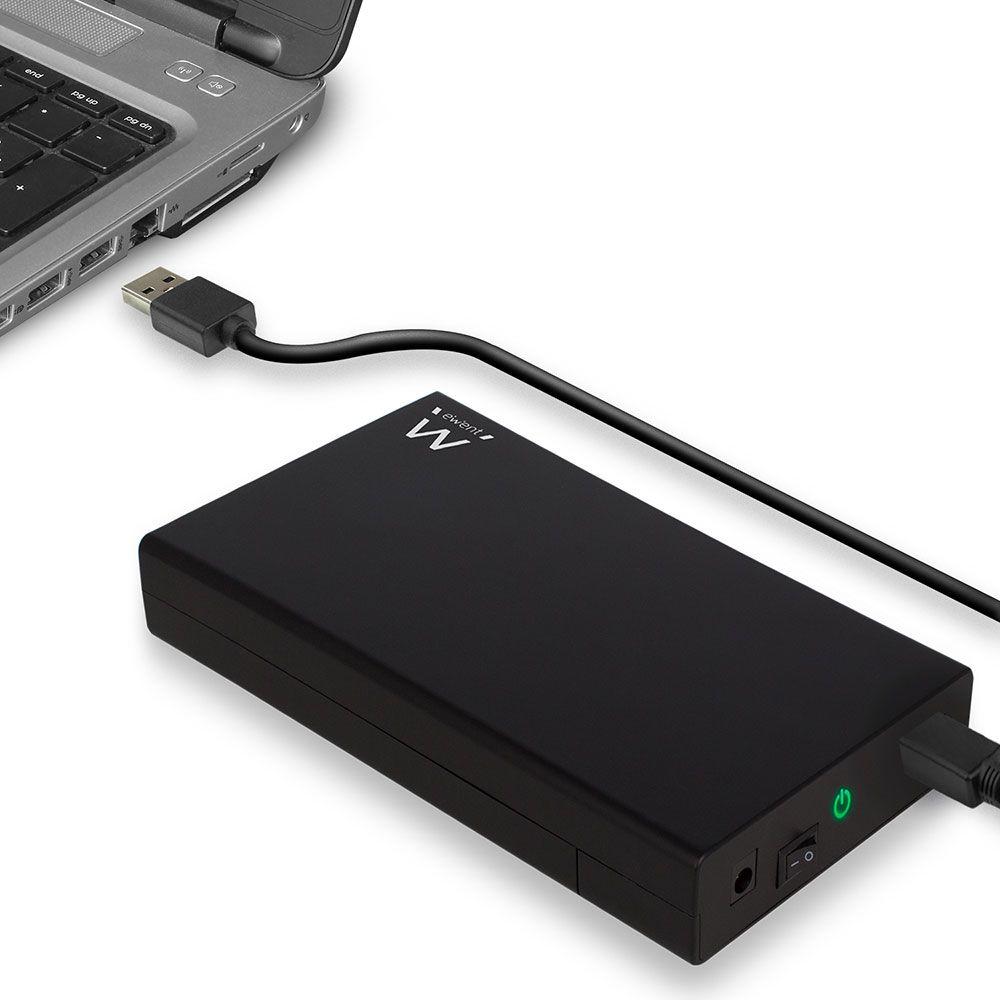 Caixa Externa para Disco SATA EWENT EW7056 (3.5" - Preto) — miniatura 6