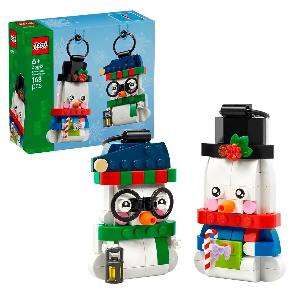 LEGO 40812 Seasonal Bonecos de Neve Decorativos (6+ anos - 168 peças), miniatura 3