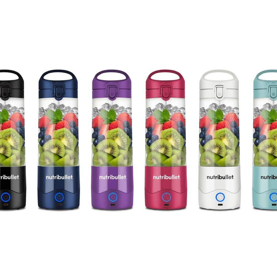 Liquidificadora Portátil NUTRIBULLET NBP003MA (Liquidificador portátil - 0,475 l - Bateria - Magenta e Roxo) — miniatura 6