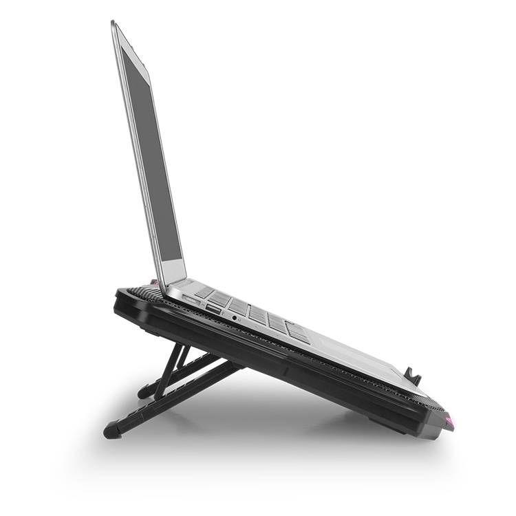Base de Refrigeração NOX Hummer PRO Stand (17,3" - RGB - Preto) — miniatura 4
