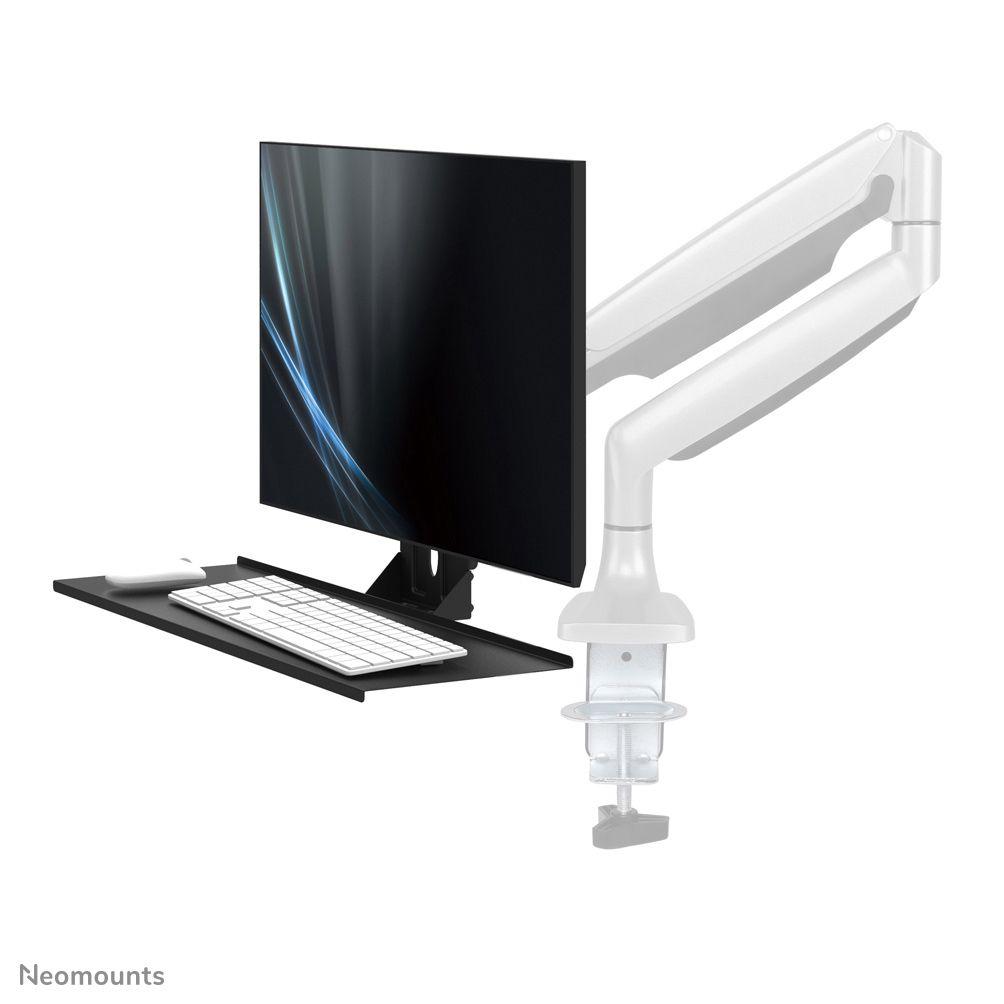 Suporte de Teclado e Rato NEOMOUNTS KEYB-V200BLACK (VESA 75 x 75 mm e 100 x 100 mm - Preto), miniatura 3