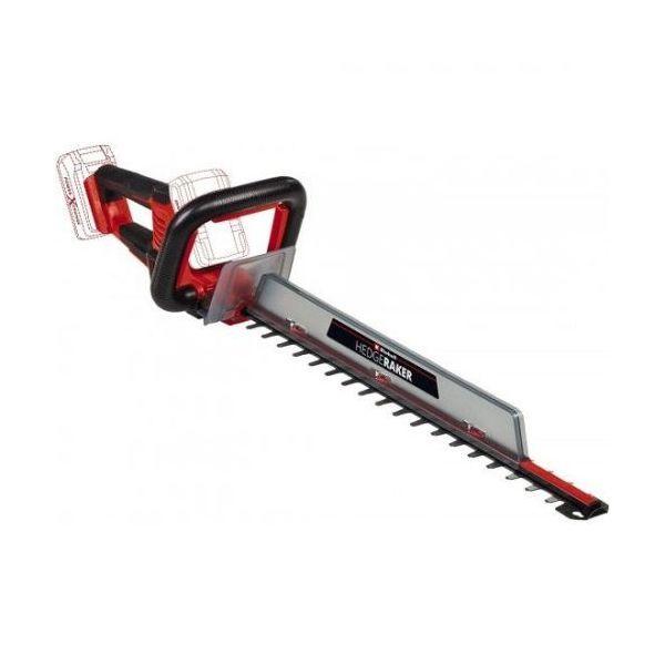 Aparador de Sebes a Bateria EINHELL GE-CH 36/61 Li-Solo (Vermelho/Preto)
