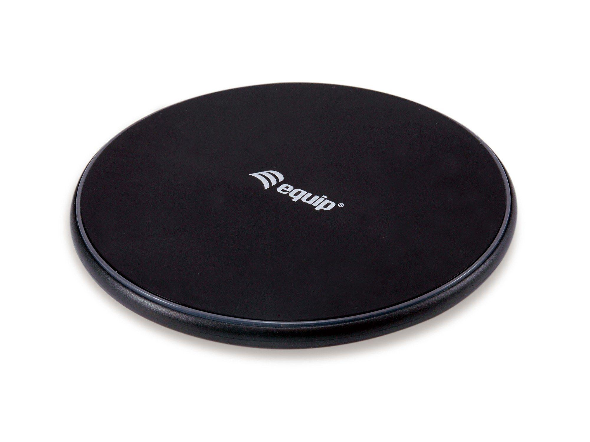 Carregador Sem Fios Qi EQUIP 245501 (Qi - Universal - USB - Preto)