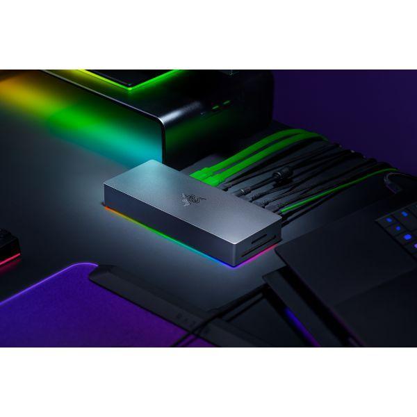 Estação de Acoplamento RAZER Thunderbolt 5 Dock Chroma (Preto) — miniatura 4