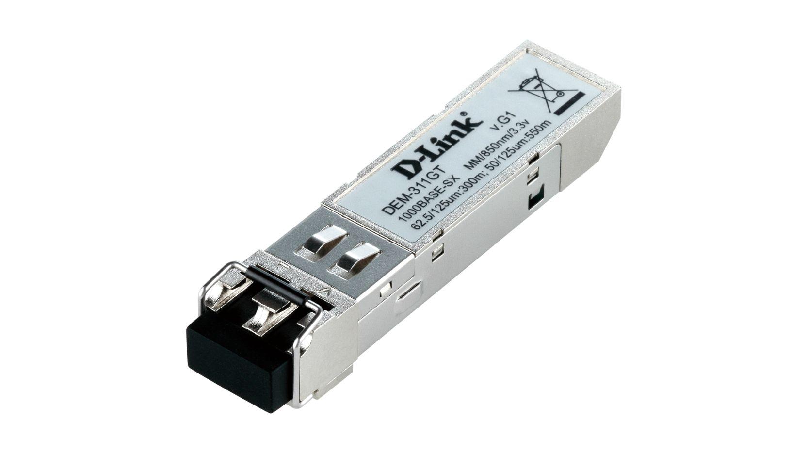 Módulo Transcetor SFP D-LINK DEM-311GT (1000 Mbit/s - Metálico)
