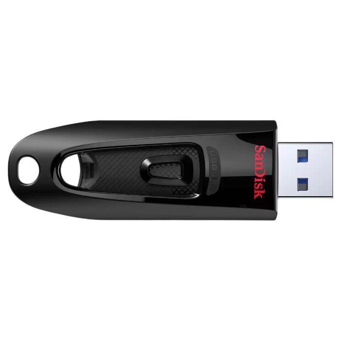 Pen USB SANDISK Cruzer Ultra (64 GB - USB 3.0 - USB 3.2 Gen 1 - Preto), miniatura 3