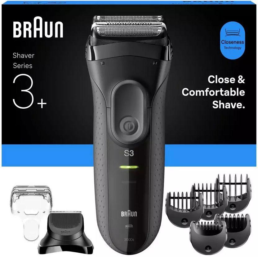 Aparador de Barba BRAUN Series 3 3000BT (Preto/Cinzento), miniatura 3