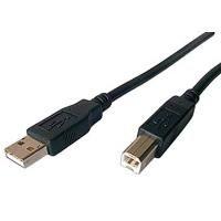 Cabo USB 2.0 A-B SHARKOON (5 m - Preto)