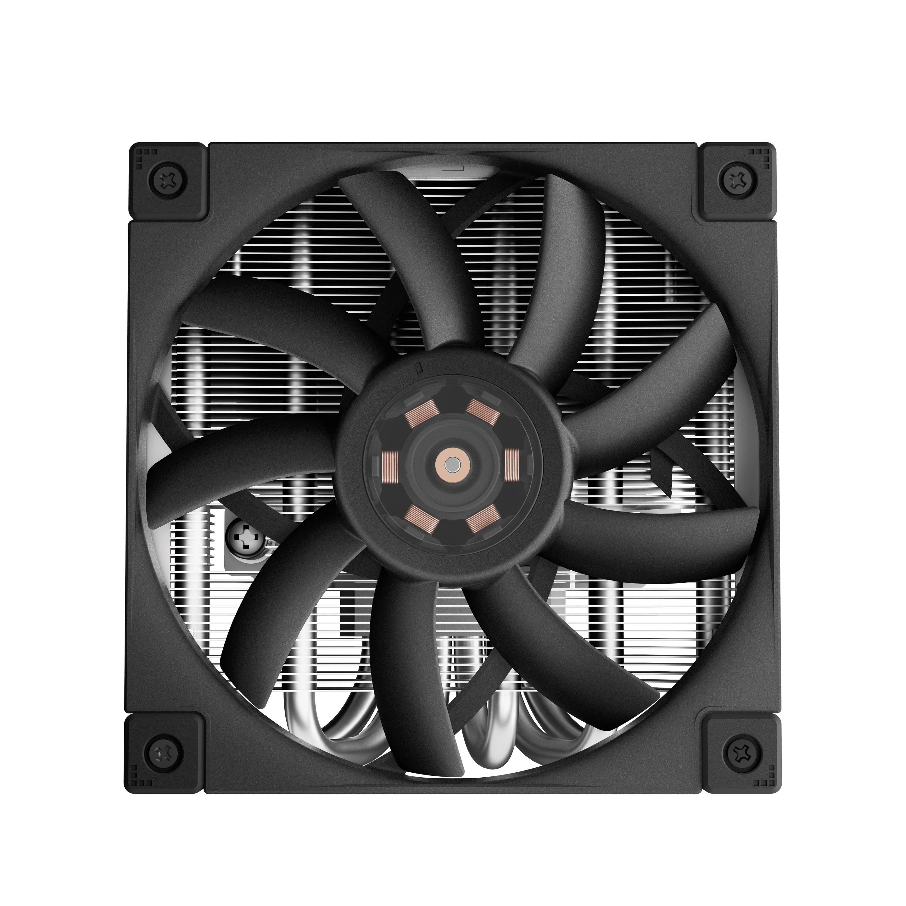 Dissipador CPU DEEPCOOL AN600 (12 cm - 1850 RPM - Branco - Preto) — miniatura 5