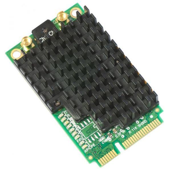 Placa de Rede Mini PCIe MIKROTIK R11e-5HacD (Wi-Fi 5 - 1 unidade - Mini PCI Express)