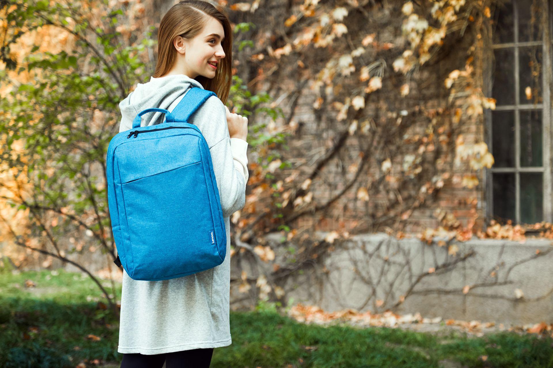 Mochila LENOVO Casual B210 (Poliéster - 39,6 cm - Altura 4 cm - Azul), miniatura 6