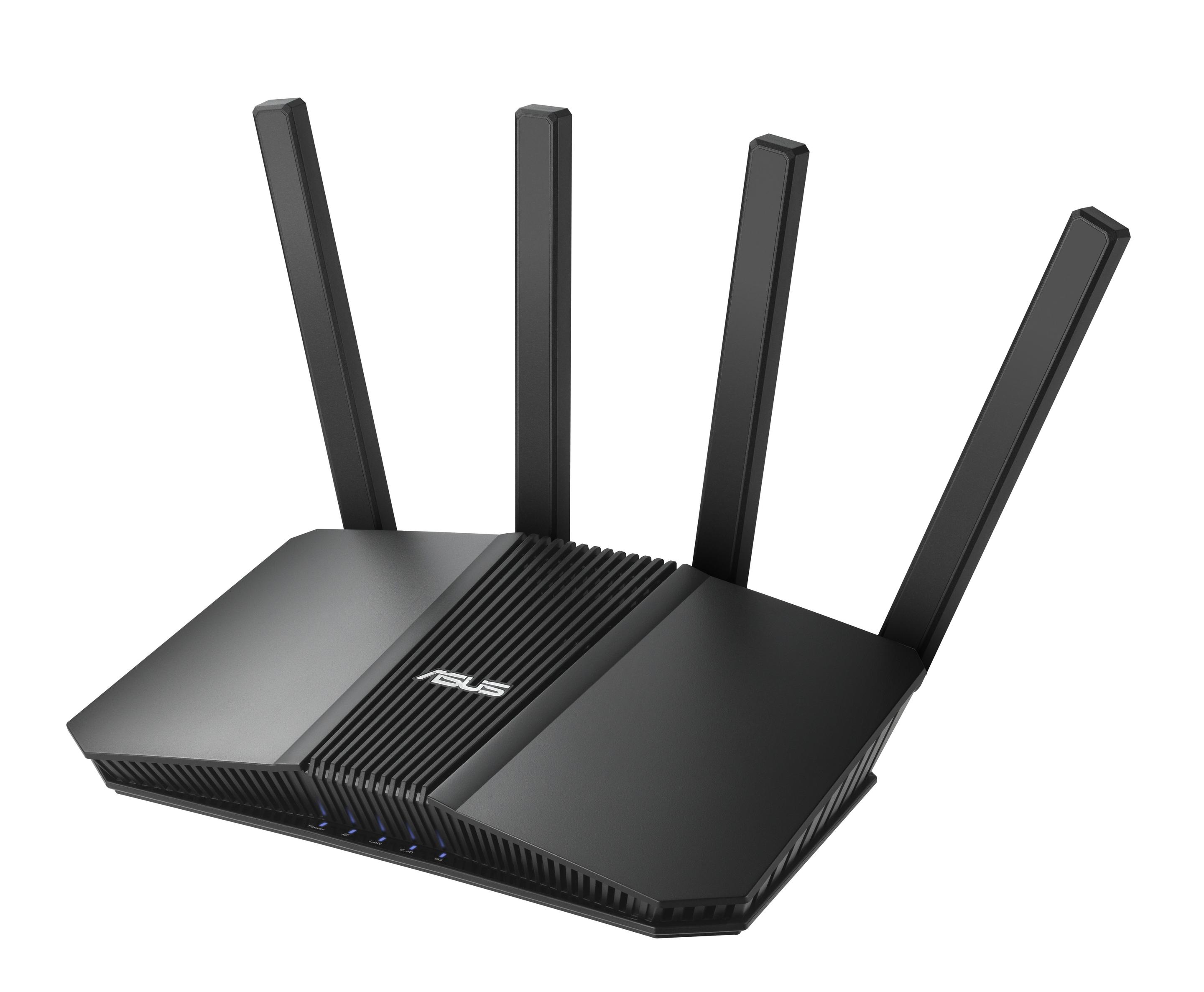 Router ASUS RT-BE82U (Wi-Fi 7 - 6500 Mbit/s - Dual-band - Preto) — miniatura 3
