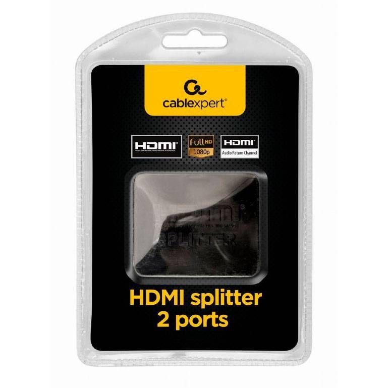 Splitter HDMI GEMBIRD DSP-2PH4-03 (1.4a - Preto) — miniatura 3