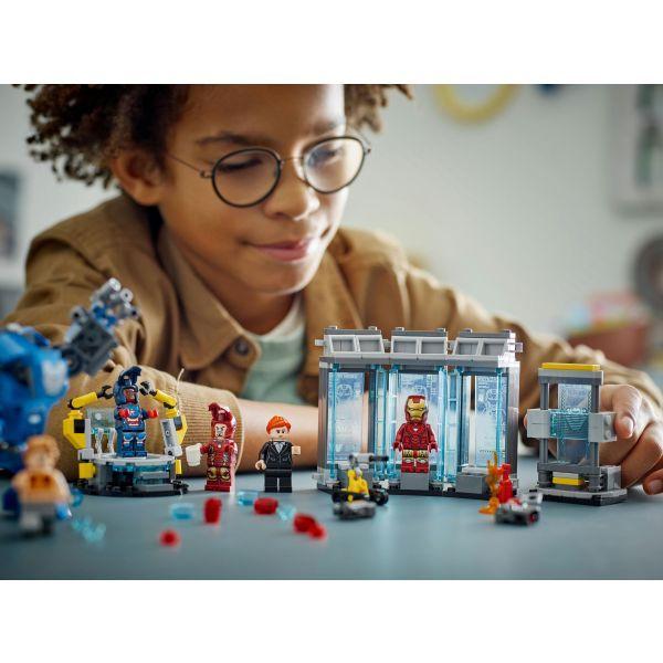 LEGO 76315 Marvel Super Heroes Laboratório do Iron Man: Salão das Armaduras (8+ anos - 384 peças) — miniatura 5
