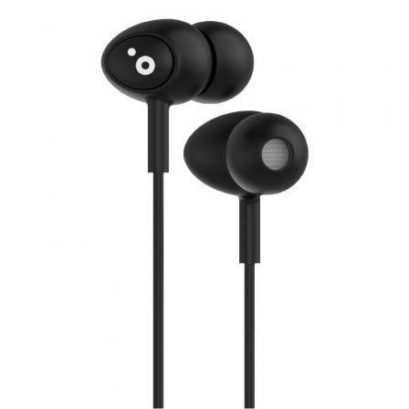 Auscultadores SUNSTECH POPS (Com fios - Intra-auditivo - 100-10000 Hz - Preto)