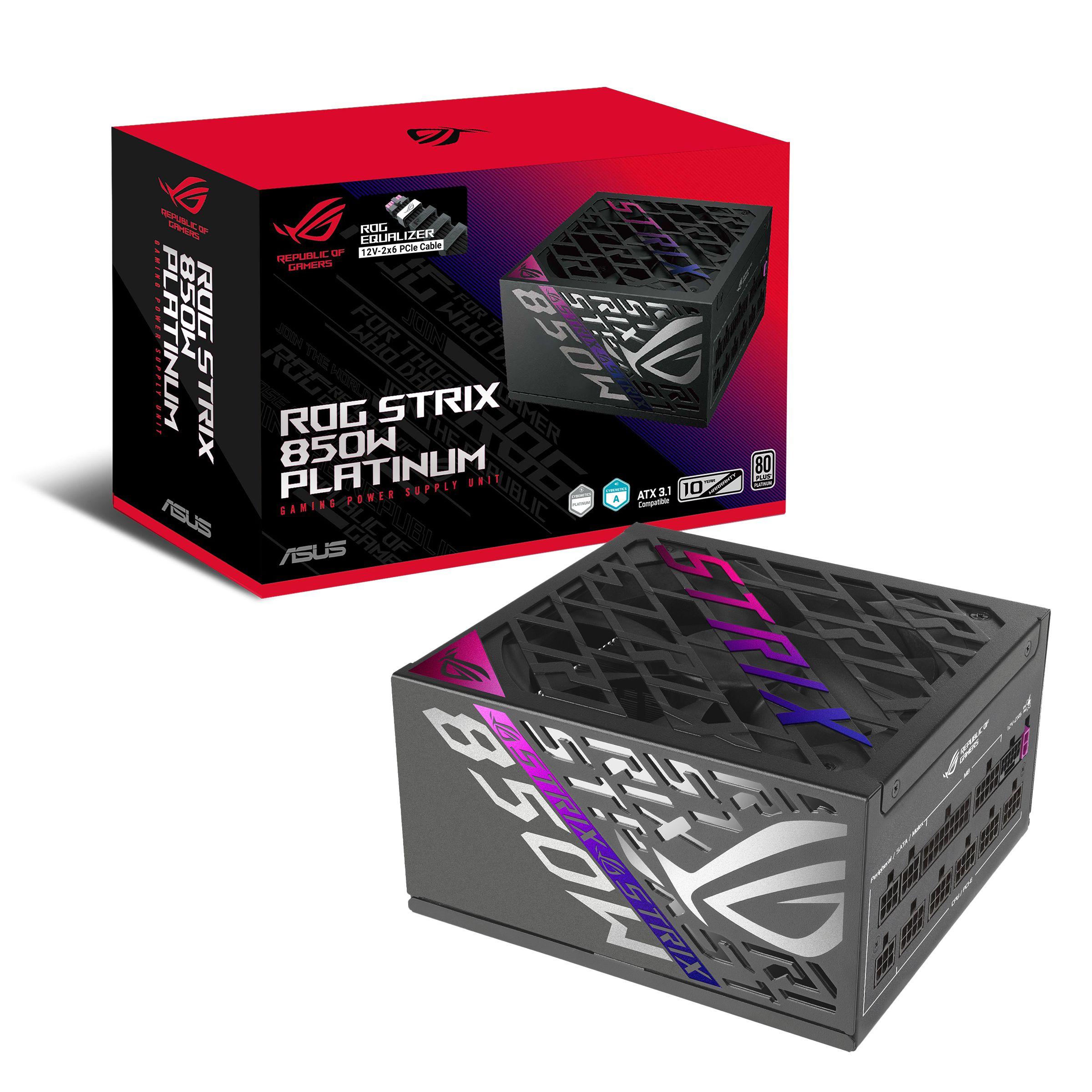 Fonte de Alimentação ASUS ROG-STRIX-850P-GAMING-E (ATX - 850 W - 80 Plus Platinum - Preto), miniatura 13