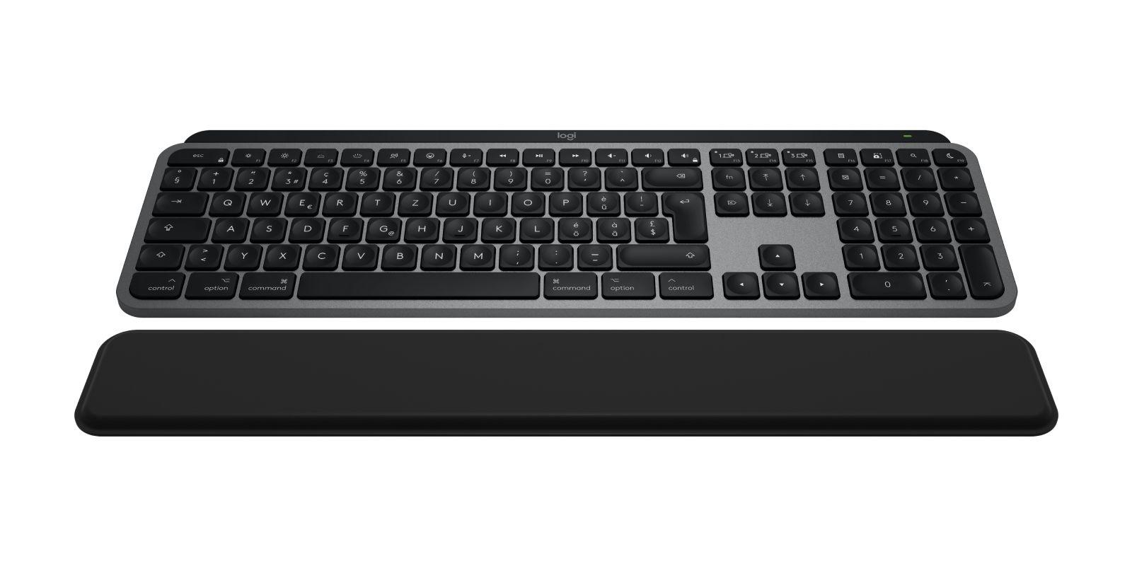 Conjunto Teclado e Rato LOGITECH MX Keys S Combo for Mac (Suíço - Teclas tesoura - Tamanho completo - Cinzento Espacial), miniatura 2