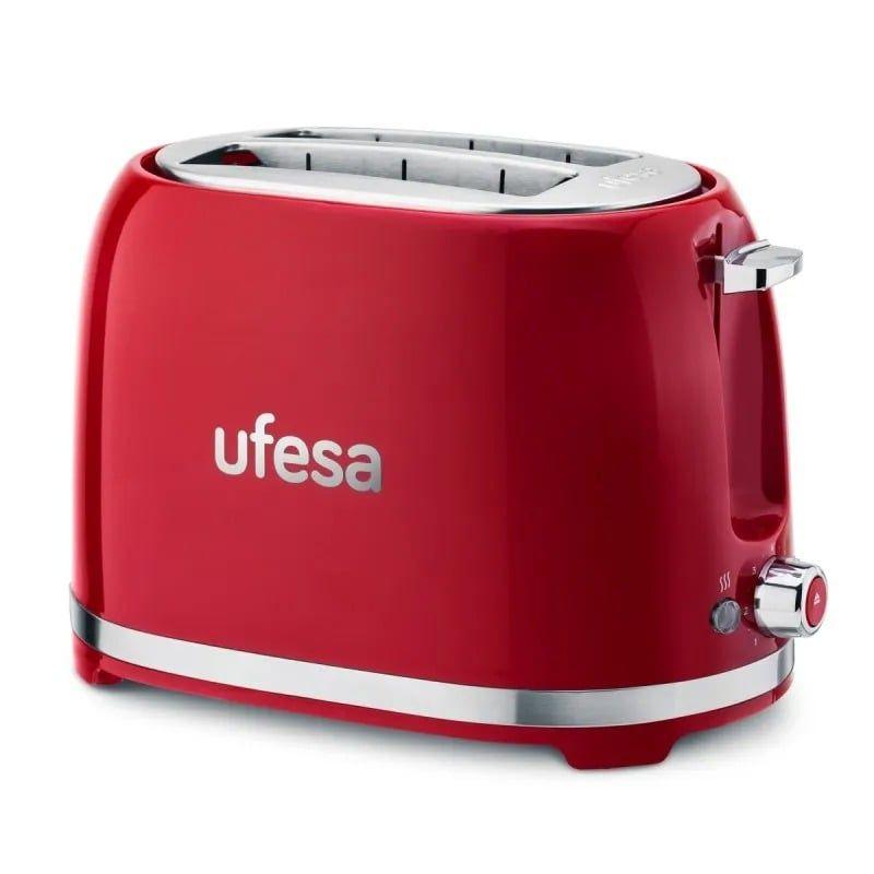 Torradeira UFESA Pin Up Classic (850 W - 2 fatias - Altura 20,2 cm - Vermelho)
